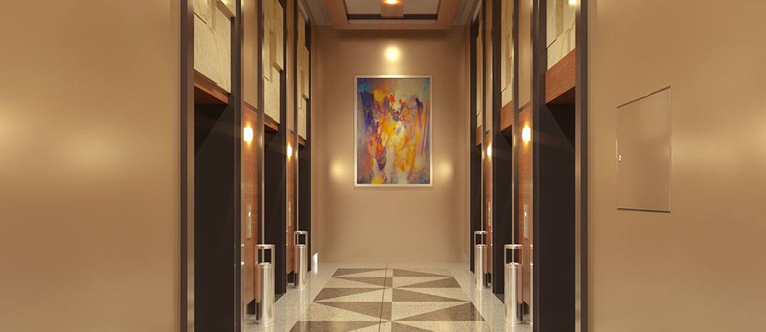 Lobby with Access Door