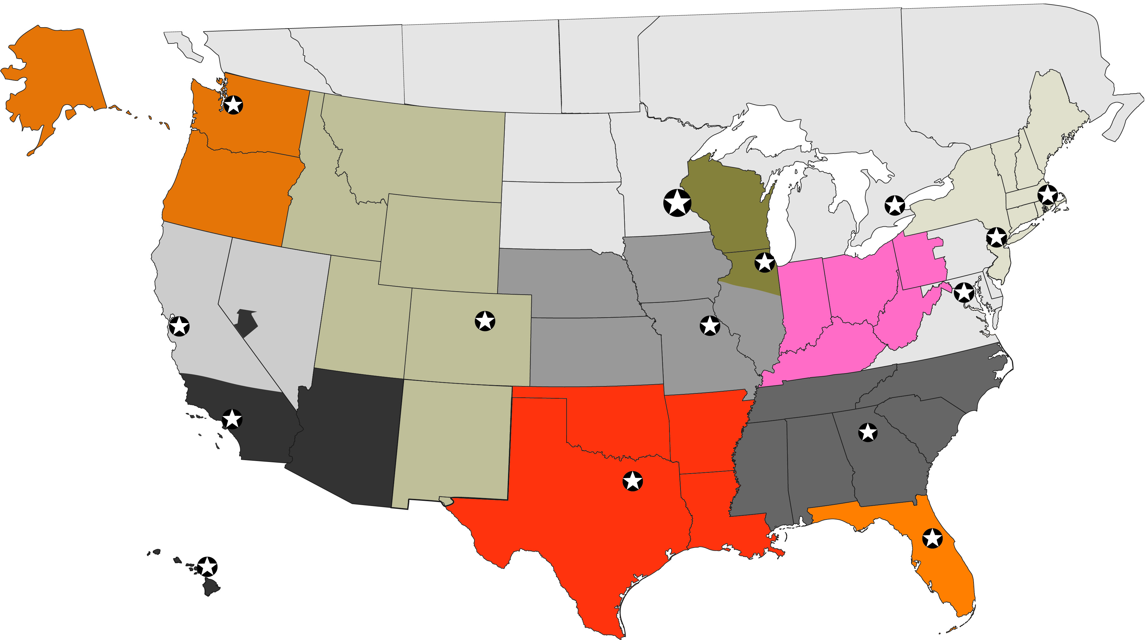 Access Door Warehouse Map